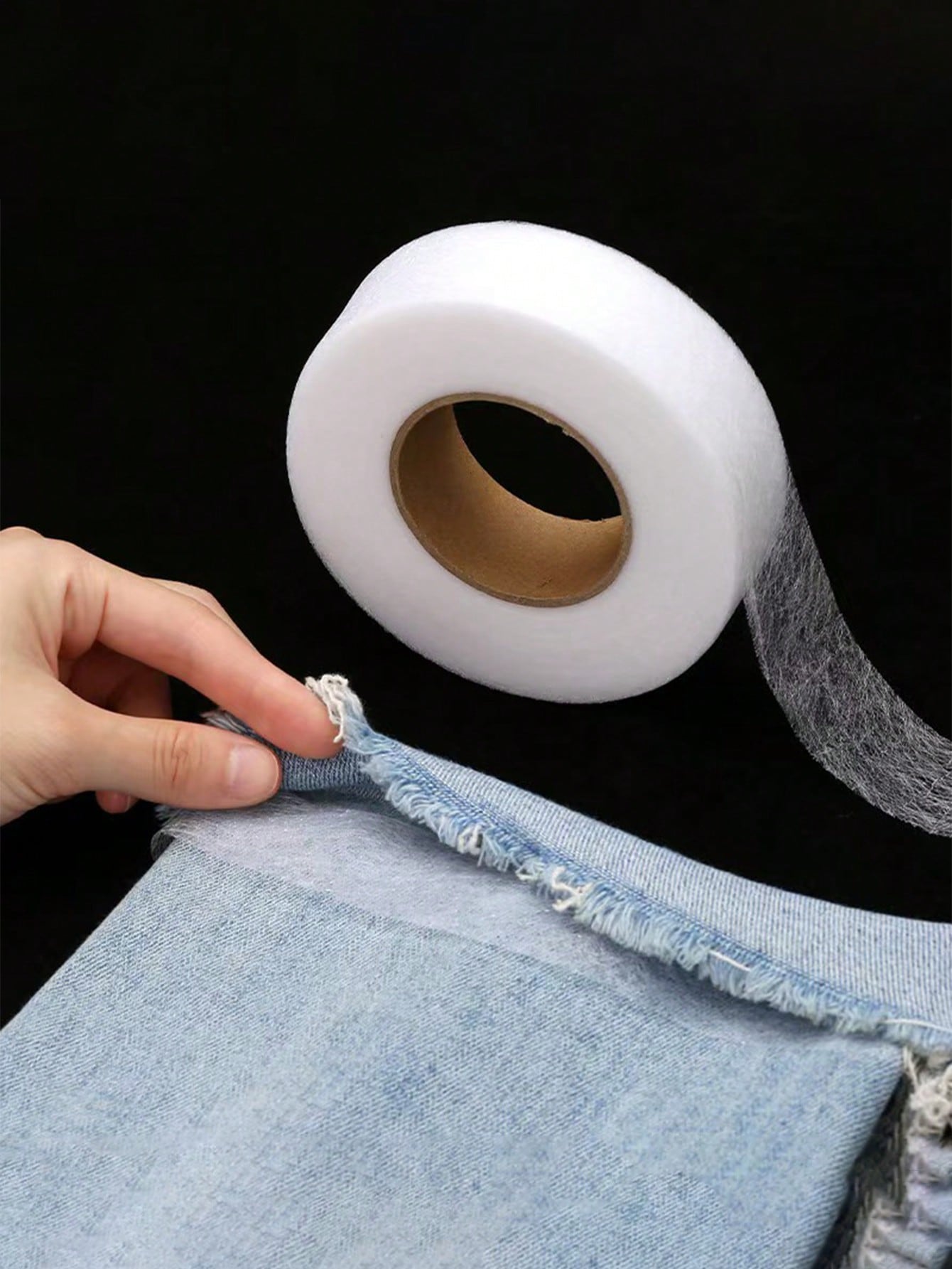 Interfacing Iron On - 1 adet Çift Taraflı Ütüyle Hemming