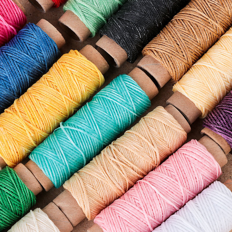 Sewing Thread Production - Deri için mumlu iplik 30Me 210D