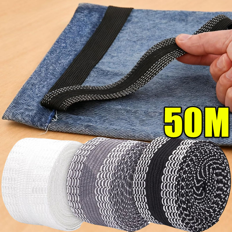 Interfacing Iron On - 50M Kendinden Yapışkanlı Pantolon Etek Ucu