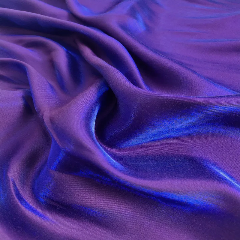 Sewing Fabric - Degrade Renk Değiştiren Cam İpek Saten