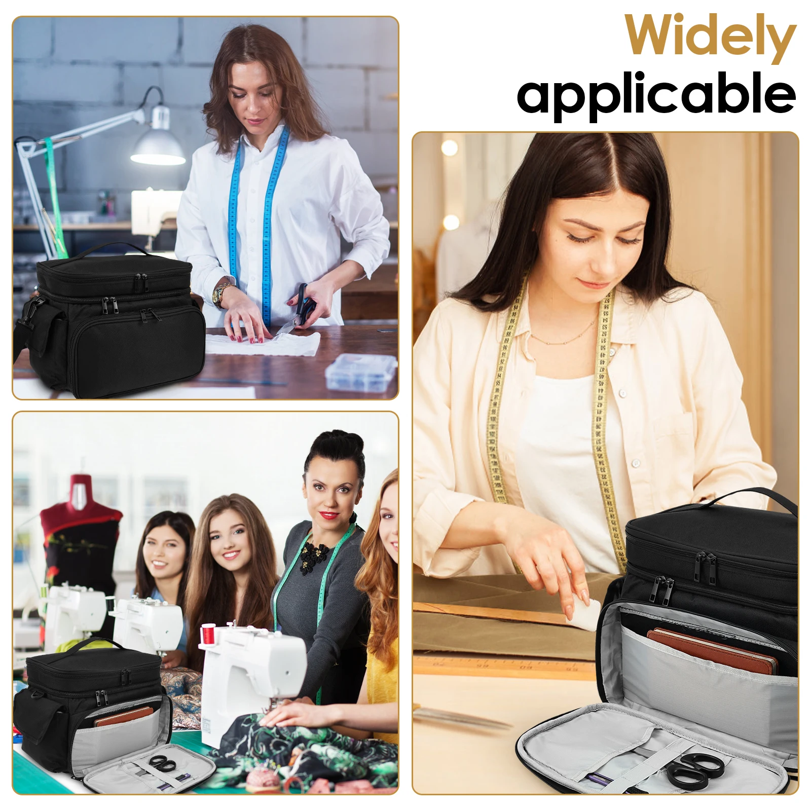 Büyük Dikiş Çantası Yün Örgü İ - Textile Sewing Kit incelemesi ve fiyatı