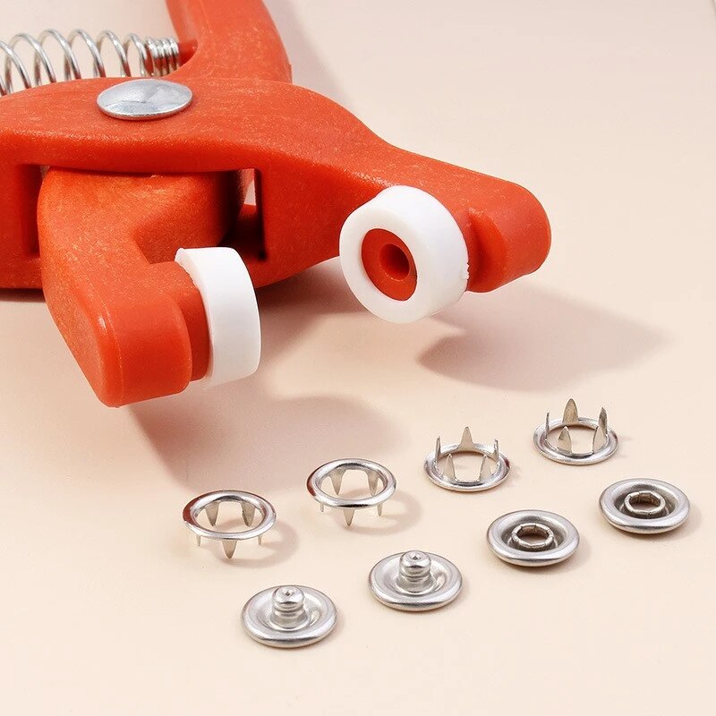 50 takım 9.5MM beş çene toka p - Textile Sewing Kit incelemesi ve fiyatı