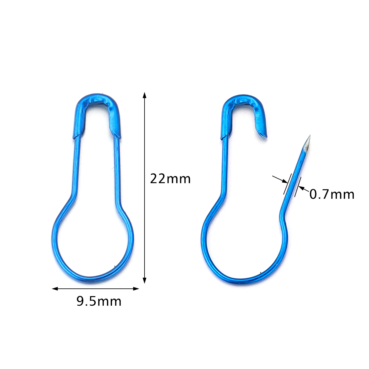 200 adet 22mm Metal Demir Renk - Sewing Knit incelemesi ve fiyatı