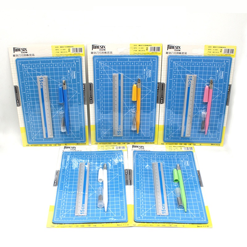 1 takım A5 kesme matı cetvel g - Cutting Mat Self Heal incelemesi ve fiyatı