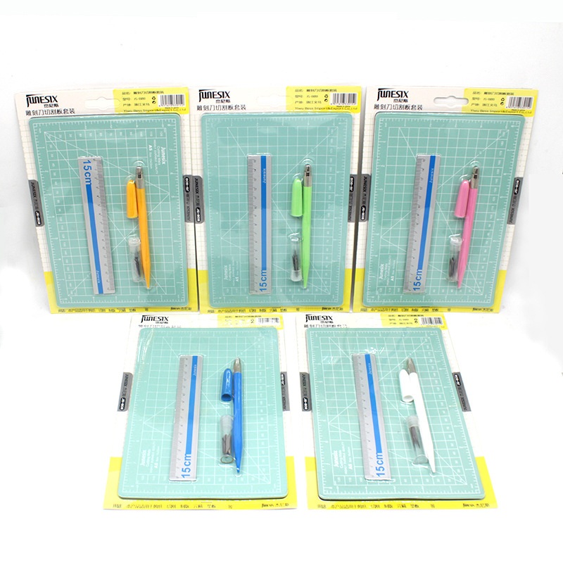 1 takım A5 kesme matı cetvel g - Cutting Mat Self Heal incelemesi ve fiyatı