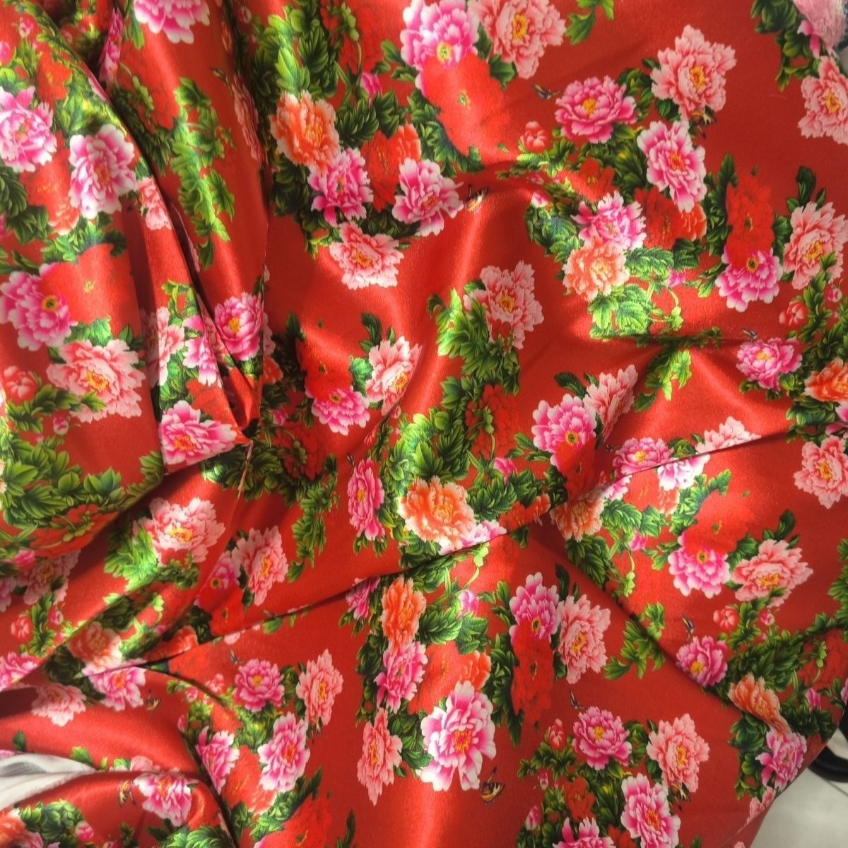 Çiçek Desenli Asetat Saten Kum - Sewing By incelemesi ve fiyatı