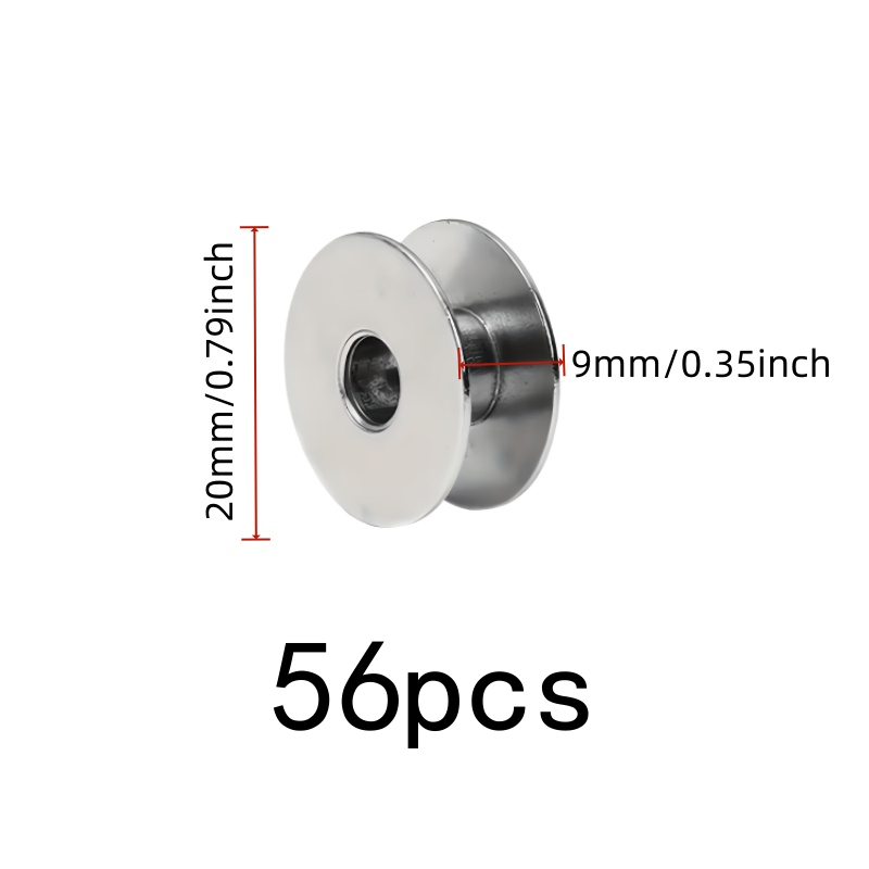 56 adet Metal İplik Bobini, Gi - Sewing Thread Production incelemesi ve fiyatı